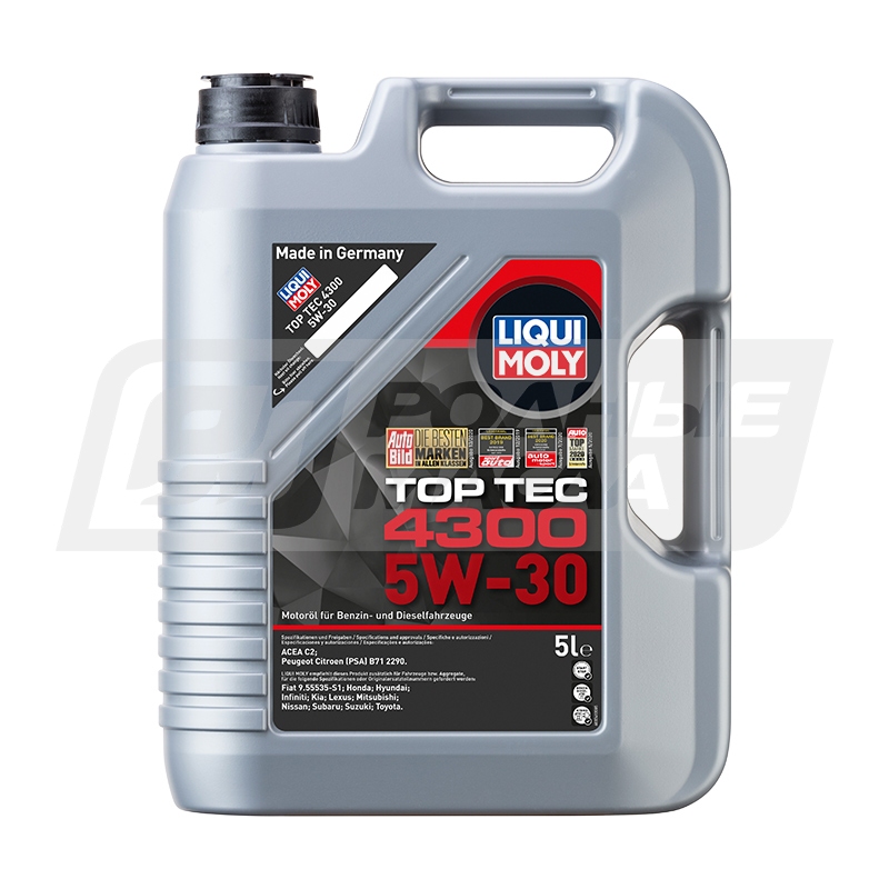 LIQUI MOLY Top Tec 4300 5W30, 5л 8031